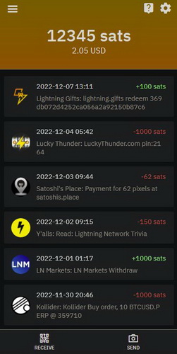 Blixt Lightning Wallet